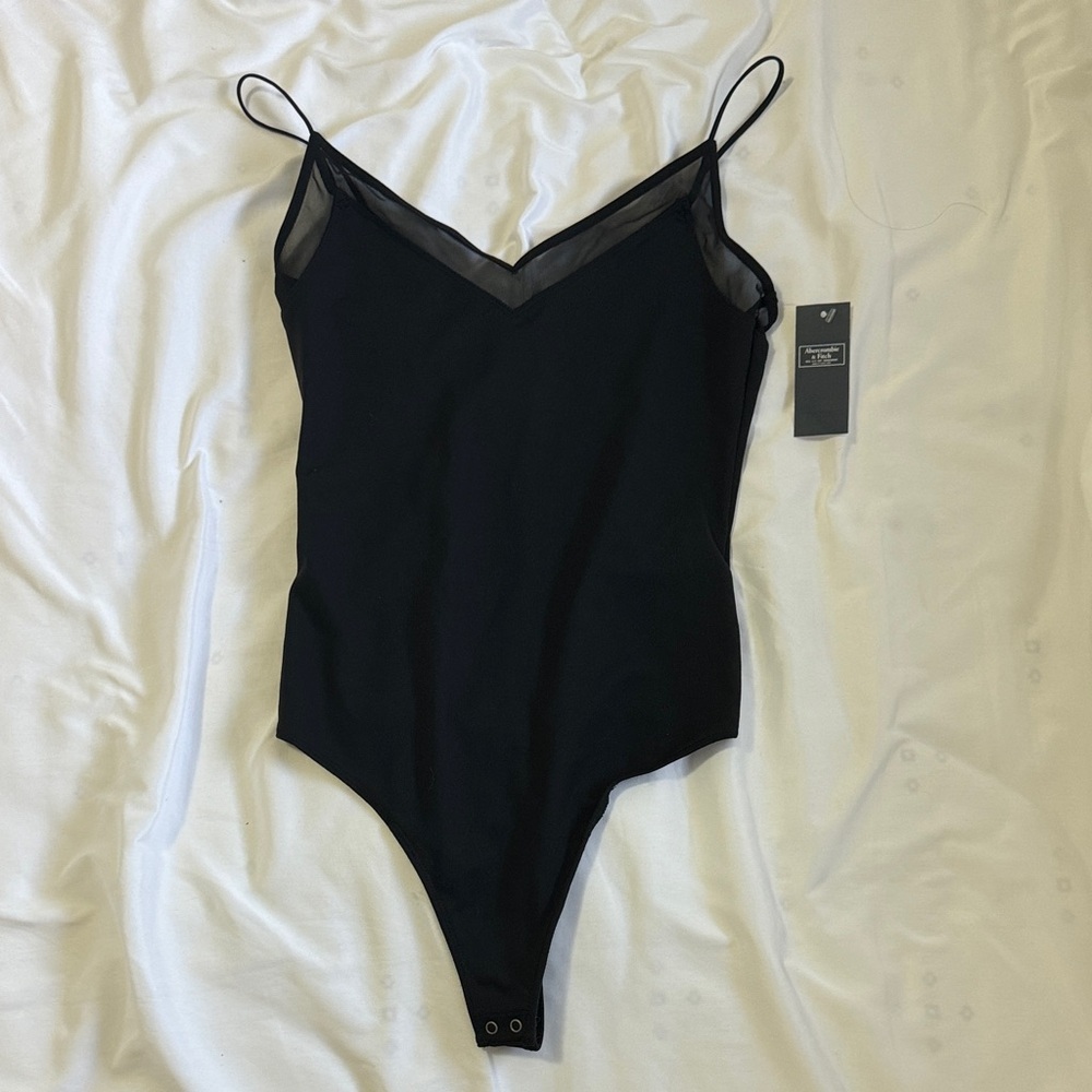 Abercrombie & Fitch Black Bodysuit